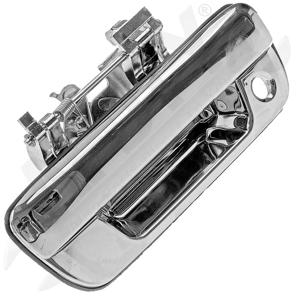 APDTY 143558 Tailgate Handle Chrome With Keyhole