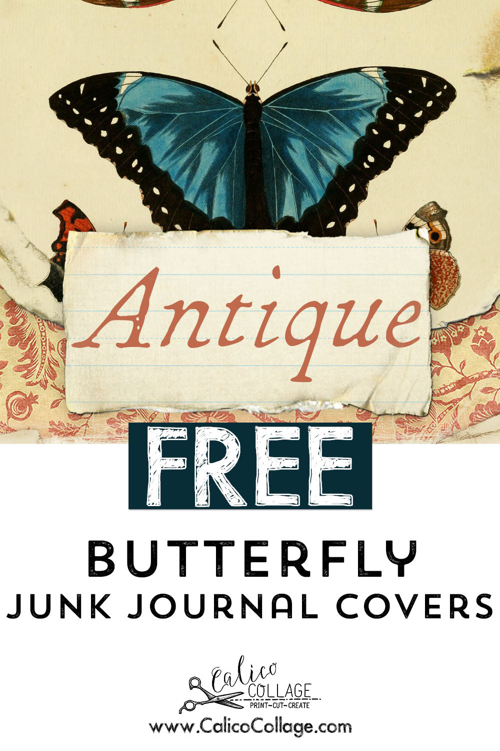 Free Junk Journal Cover Printable