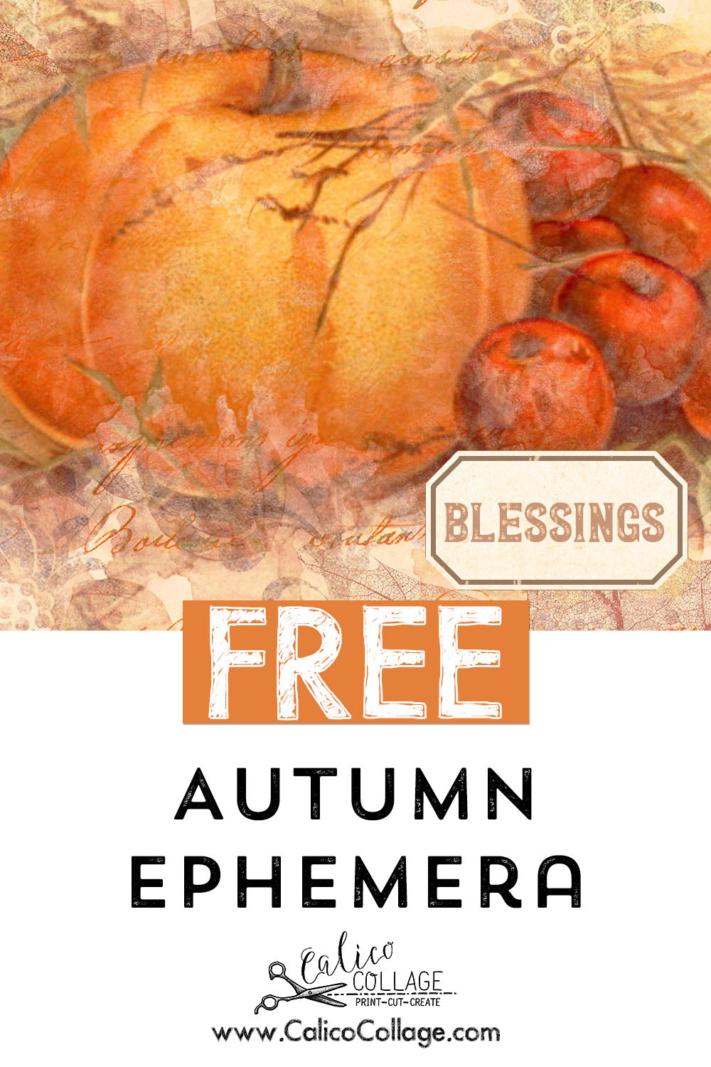 Free Autumn Ephemera