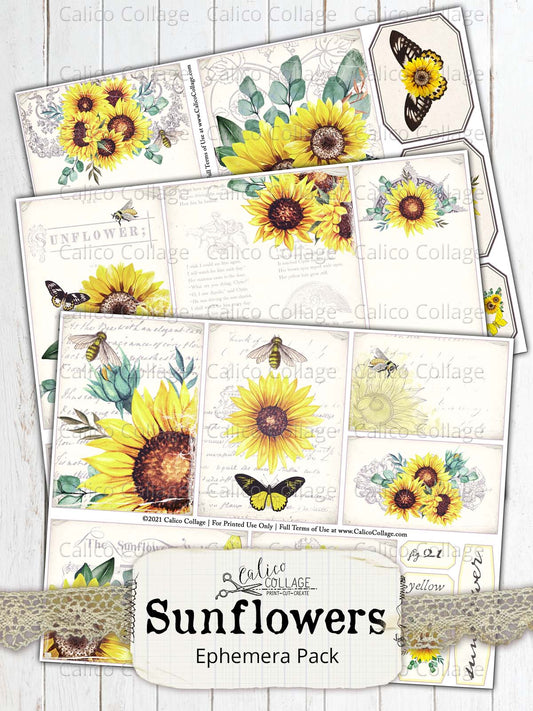 Printable Flower Seed Packets – CalicoCollage
