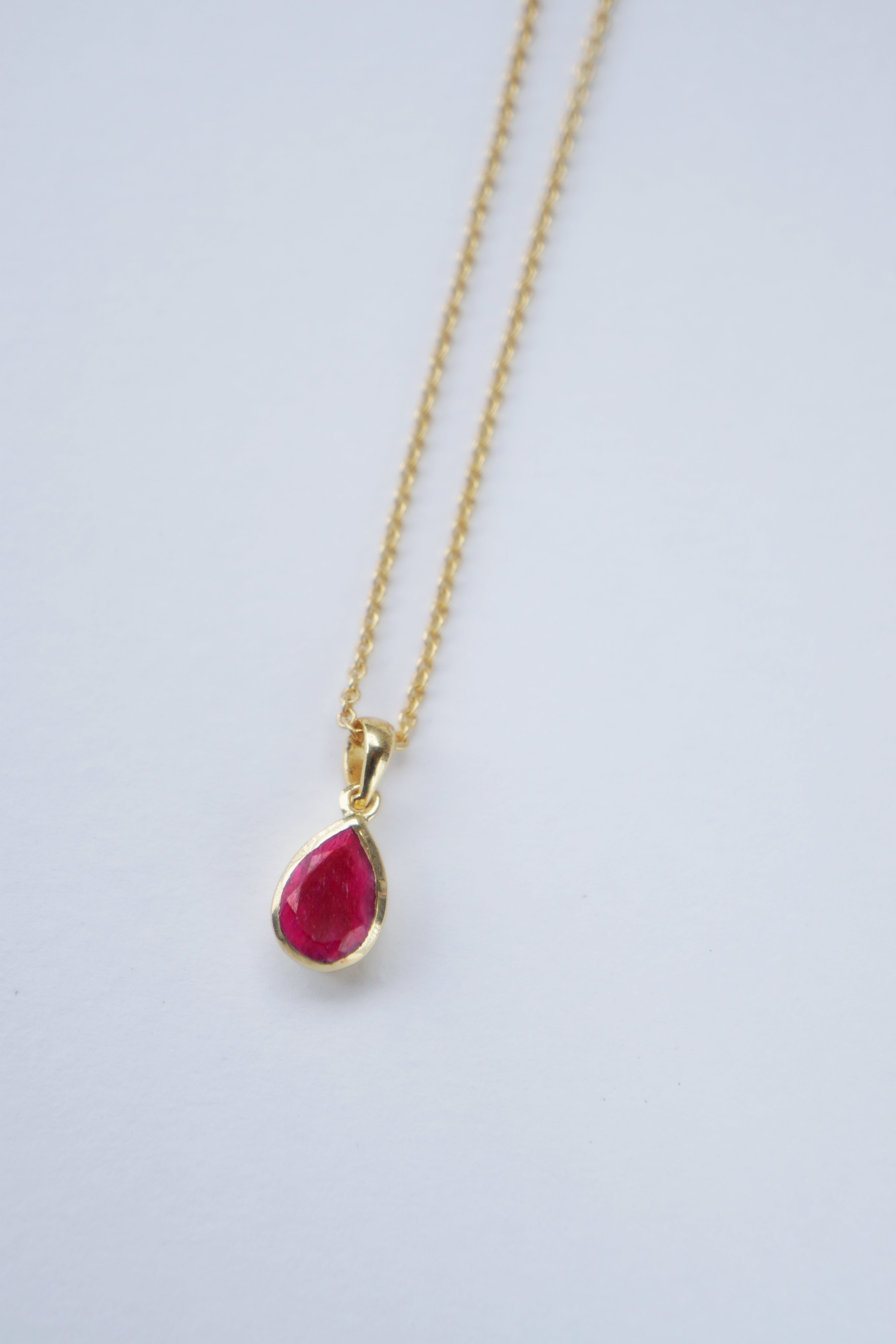 ruby pendant jewellery