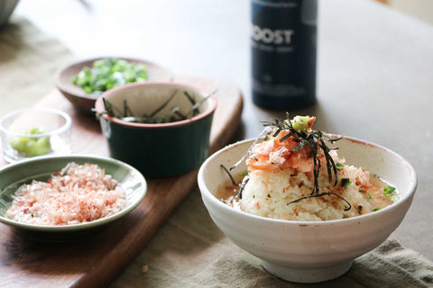 Japanese tea over cauliflower rice (Ochazuke) - image 3