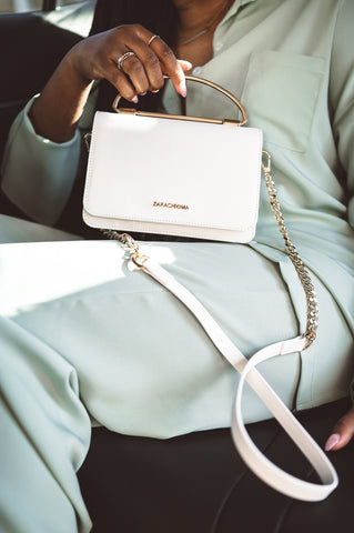 zarachioma white bag