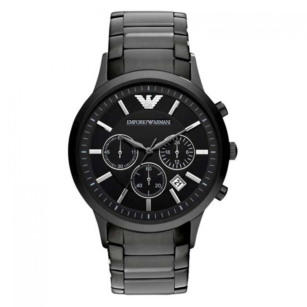 mens emporio armani chronograph watch ar2453