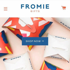 fromie gifts website home page