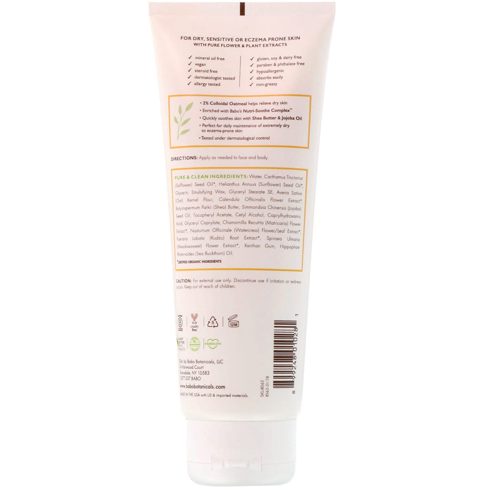 babo botanicals lotion