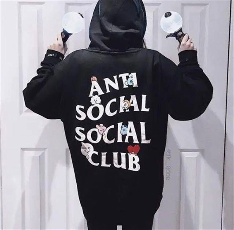 bts anti social social club hoodie