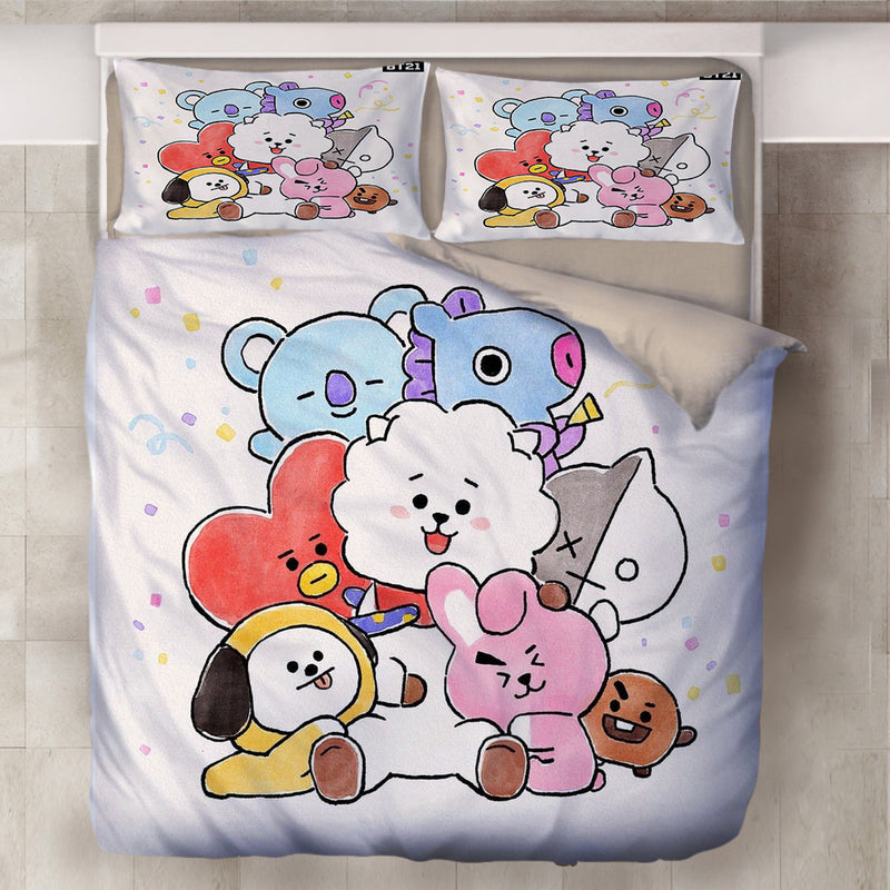 BT21 X Bedding Setbts bedding  BTS ARMY  BT21 Shops 