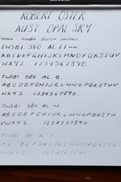 Pebble Stationery Co Robert Oster Australian Opal Gray