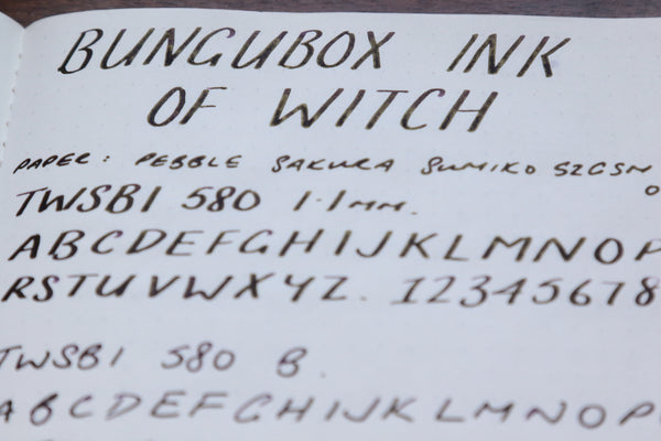 Pebble Stationery Co Bungubox Ink of Witch