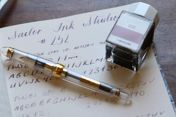 Pebble Stationery Co Sailor 252