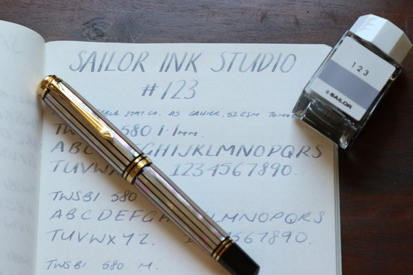 Pebble Stationery Co Sailor Ink Studio 123