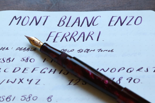 Pebble Stationery Co Montblanc Enzo Ferrari