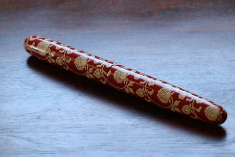 Pebble Stationery Co Pen Zero Nakaya White Roses