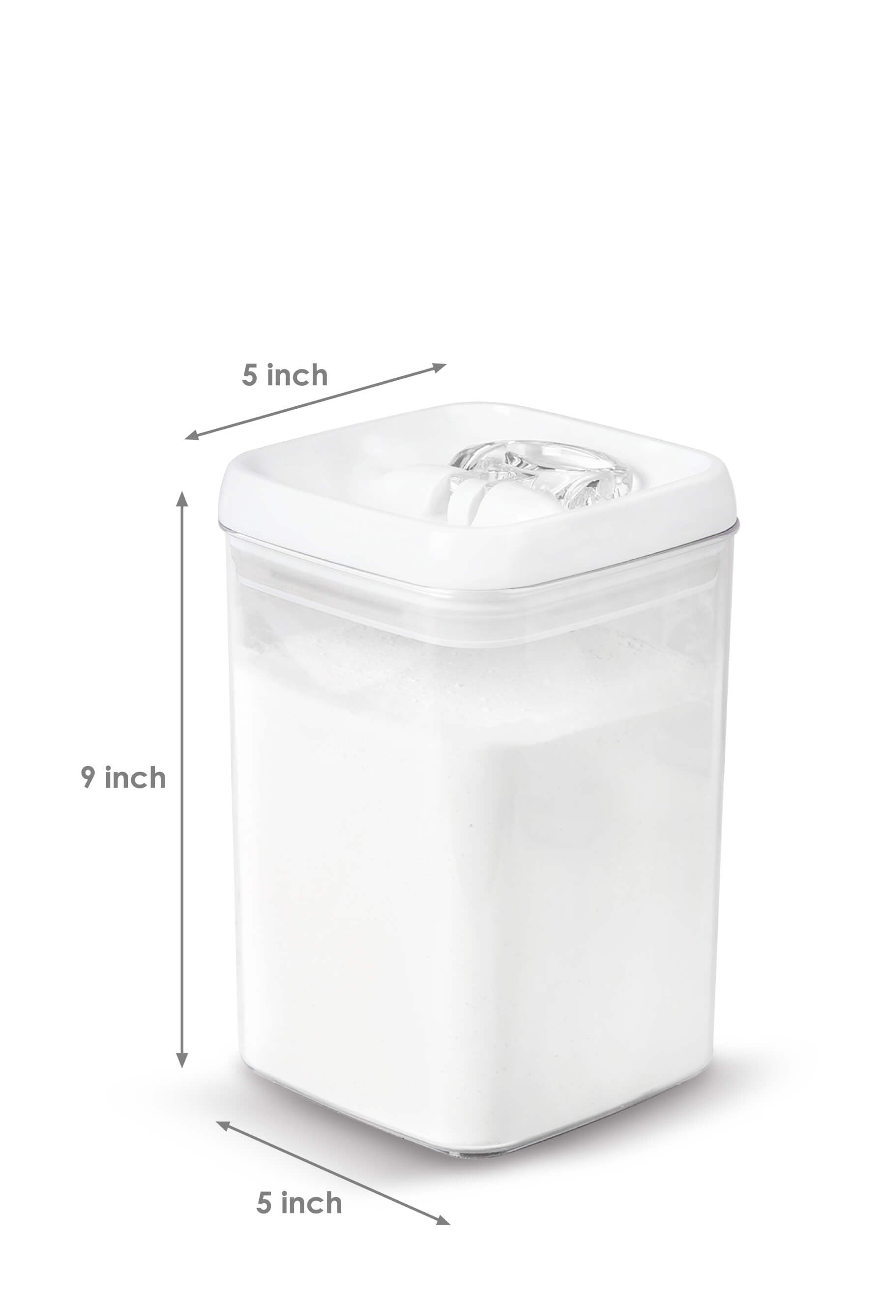  Tupperware Replacement Flip-Top Seal Opaque White Lid 5513:  Home & Kitchen