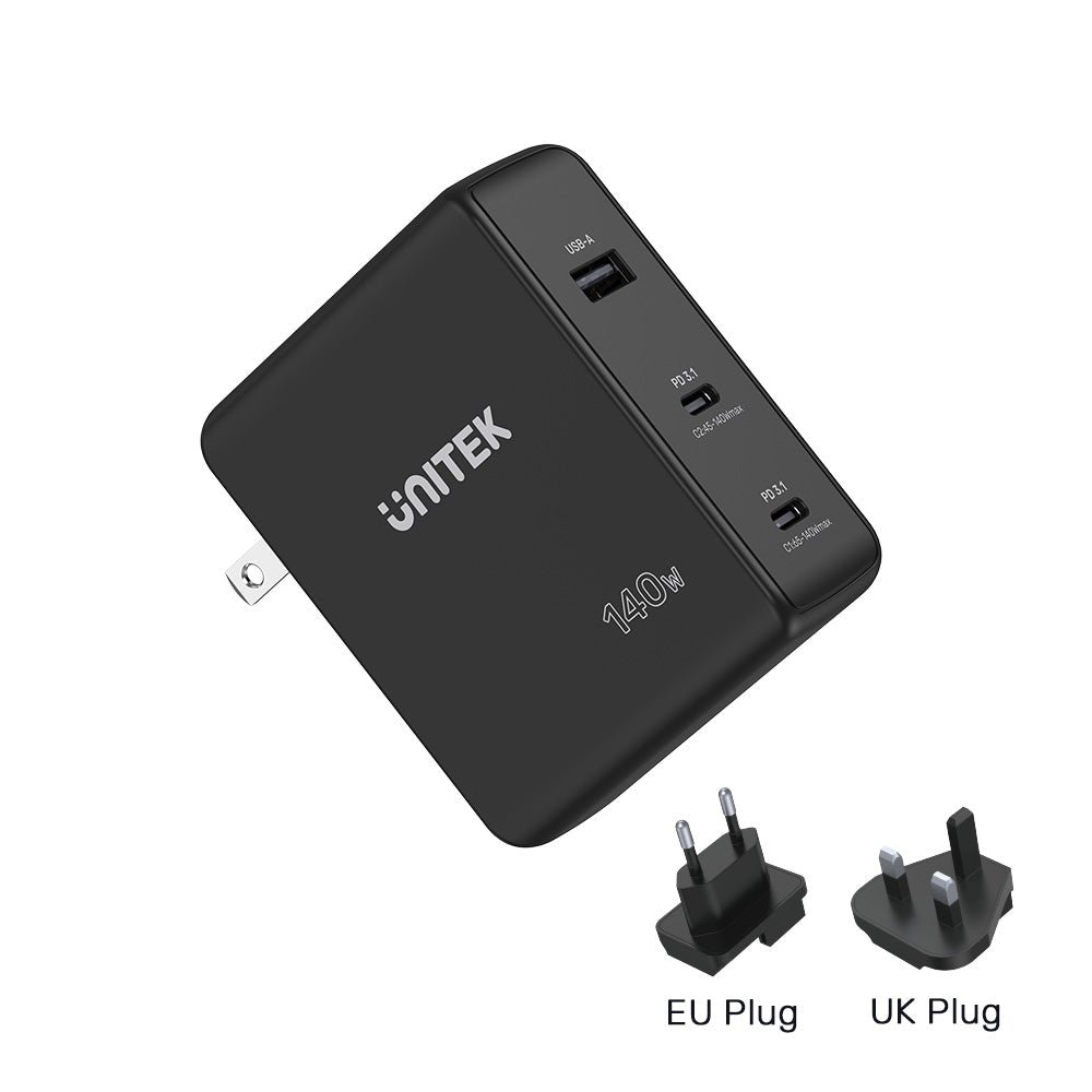 2x Chargeur USB EU-Plug 2 Ports pour 5V / 1A, 1000mA avec 17W, 3.4