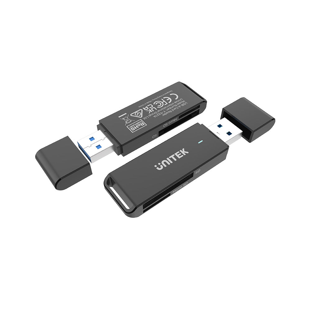 Lettore schede memoria SD e MicroSD Grey MD 1011