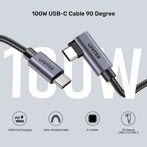 90 Degree USB-C cable