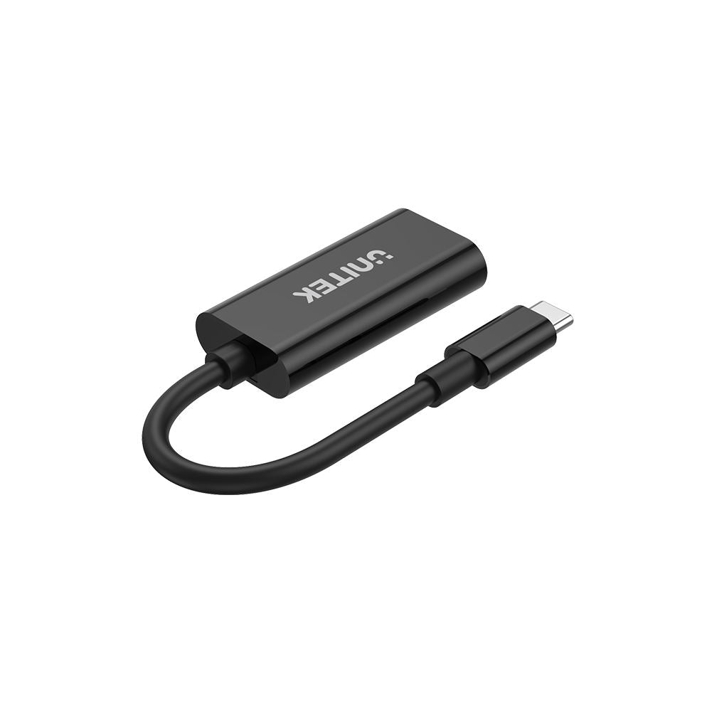 VA-USBC31-HD4KC, USB-C Adapter - USB-C to HDMI 2.0 Adapter with Power  Delivery, 4K60, HDCP 2.2, 100W PD 3.0, DP 1.2 Alt Mode - Black Box