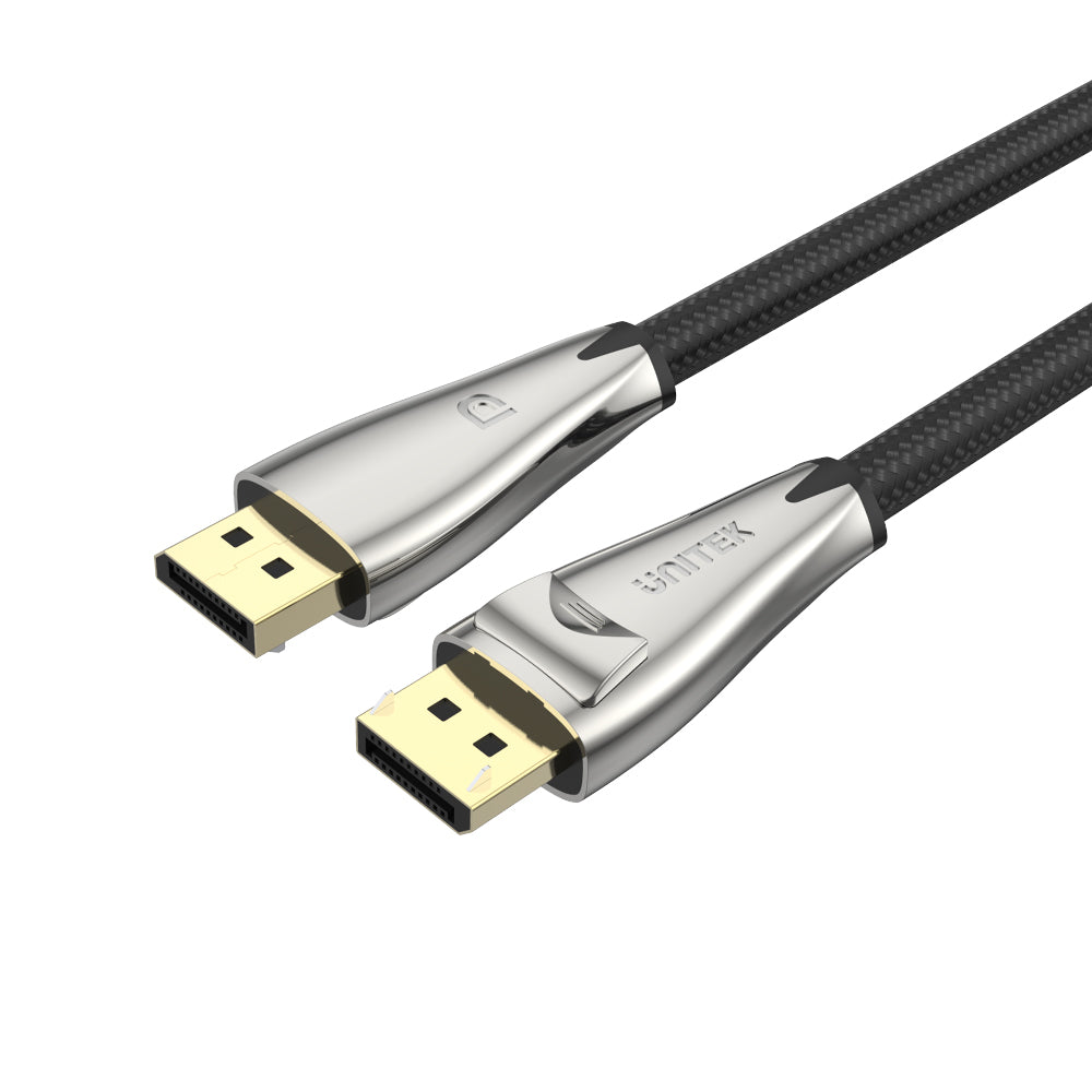 Cable Matters USB 3.0 KVM Switch DisplayPort 1.4 for 2 Computers with  8K@60Hz / 4K@120Hz / 4K@144Hz Display Port Video & 3x 5Gbps USB Ports,  FreeSync