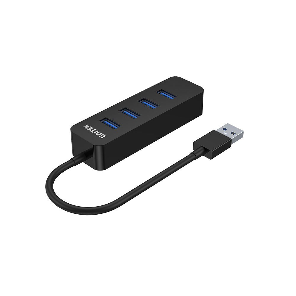 4-Port USB 3.0 SuperSpeed Hub - ACH119US - Black: Hubs and