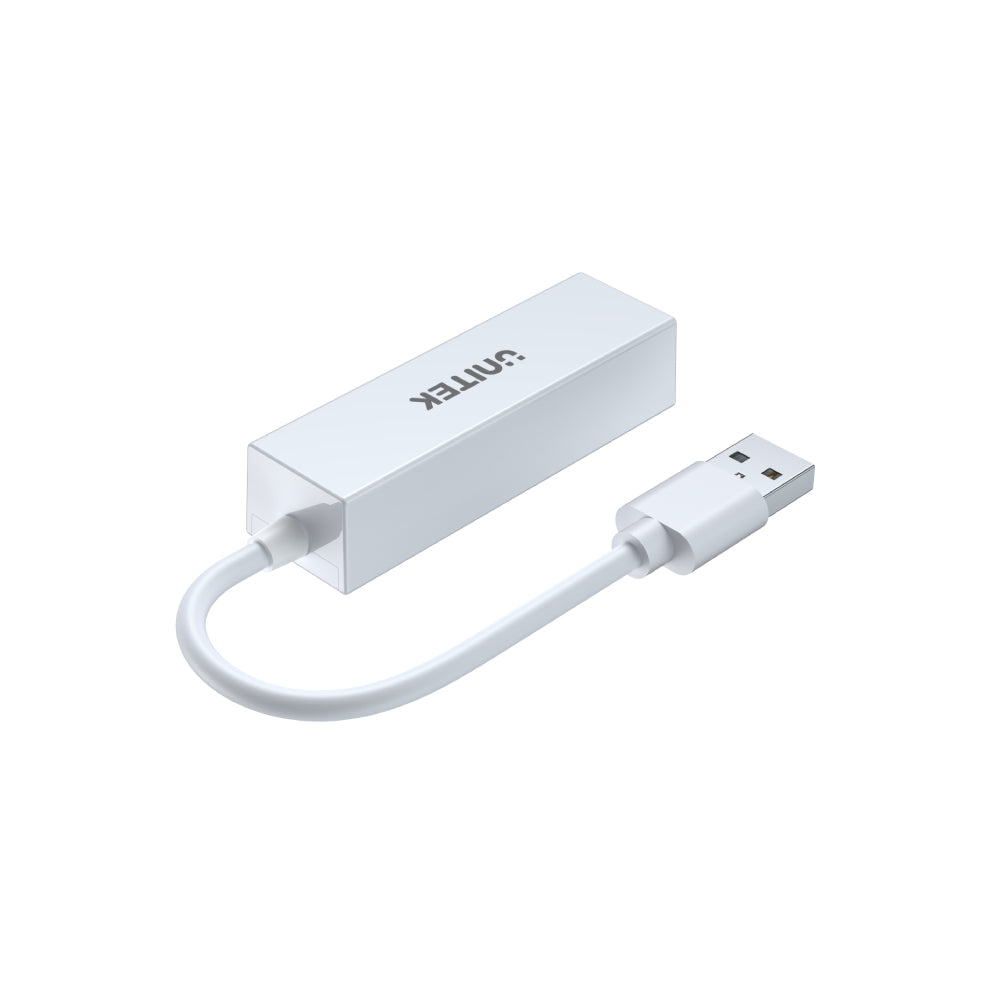 USB 2.0 Ethernet Adapter in White Edition