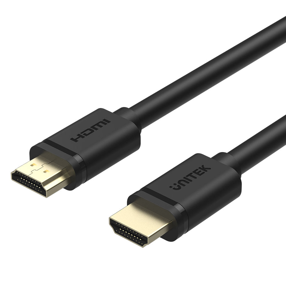 Câble HDMI 4K coudé avec fiche or Blyss, 10m, Câbles et fils électriques