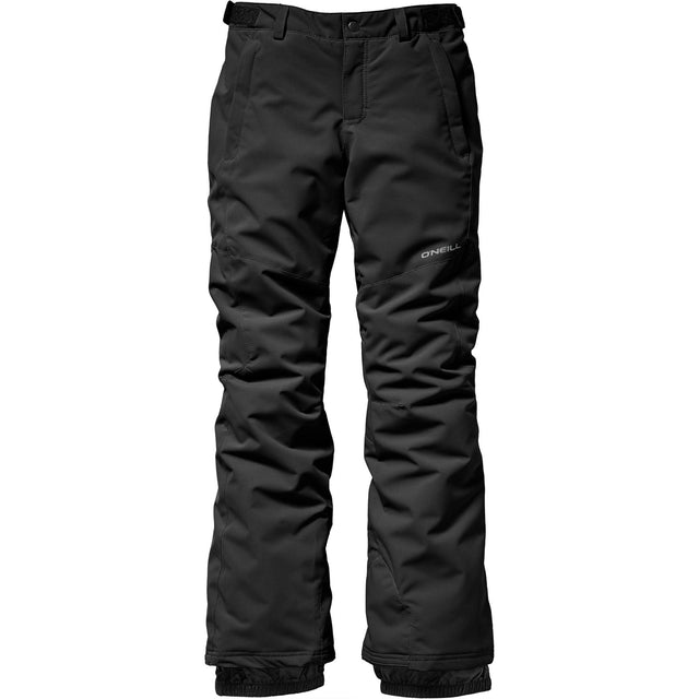 girls black snow pants