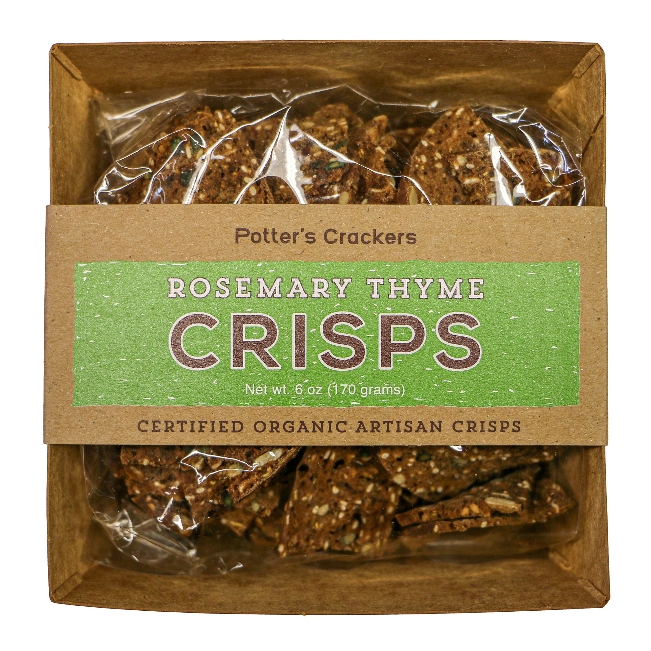 Potters Table Bakery Seeded Crisps