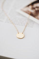 Gold necklace