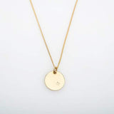 Gold and Diamond Stella Pendant