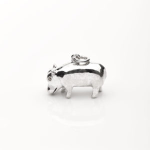 Hippo pendant, luxury lodges, curio, jewellery, Exclusivity by Design