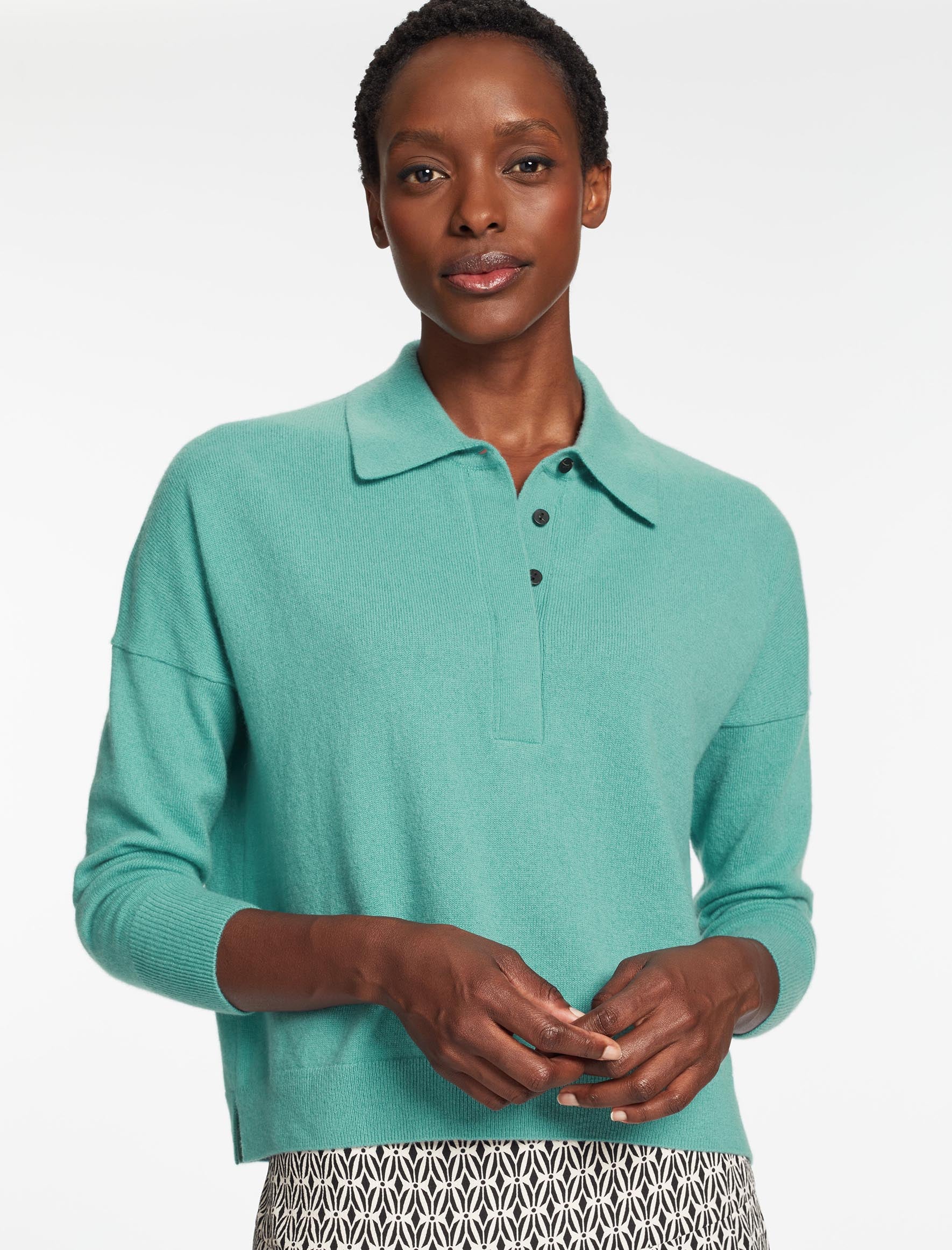 Cefinn Kelly Cashmere Jumper - Mint