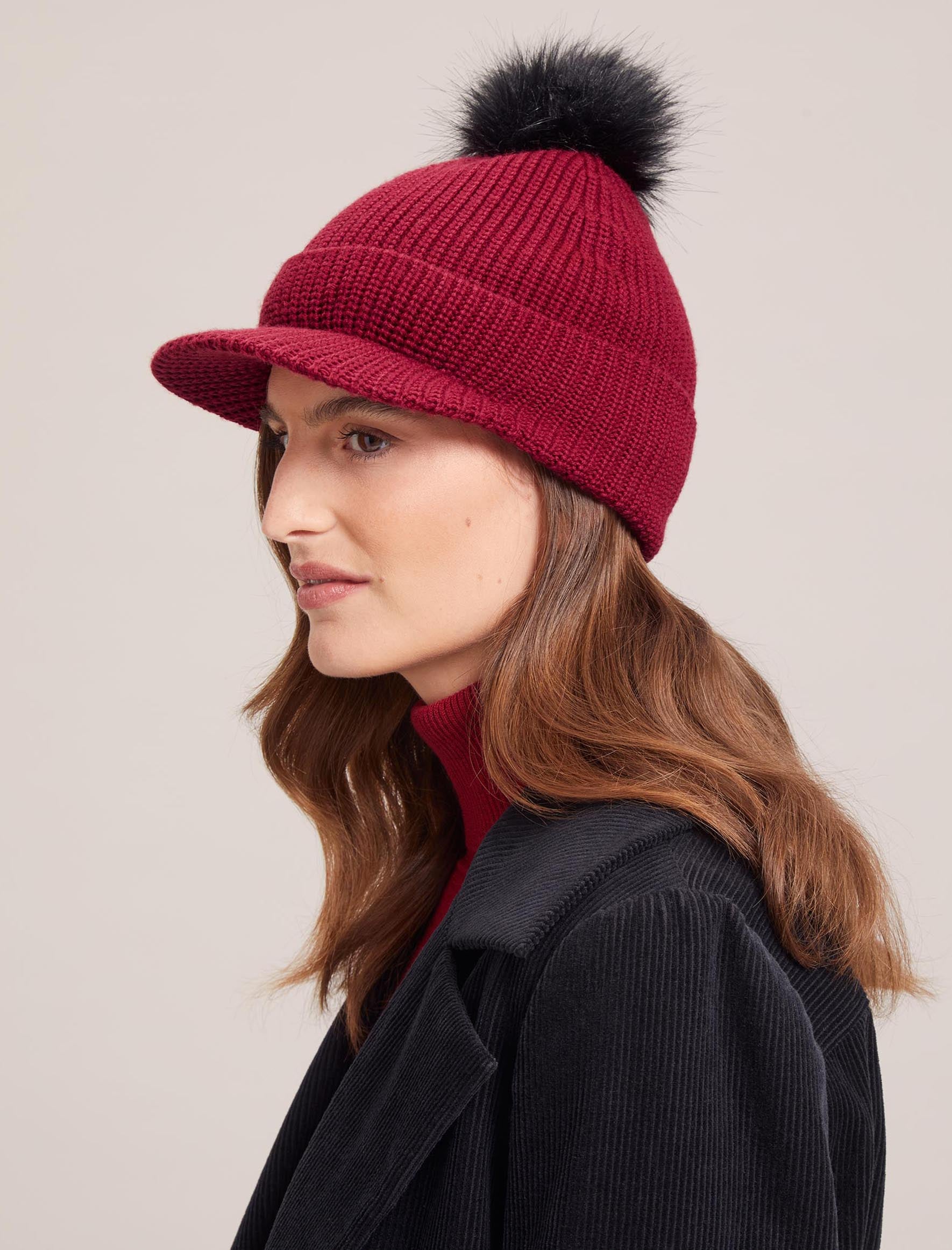 Cefinn Beata Wool Hat - Red