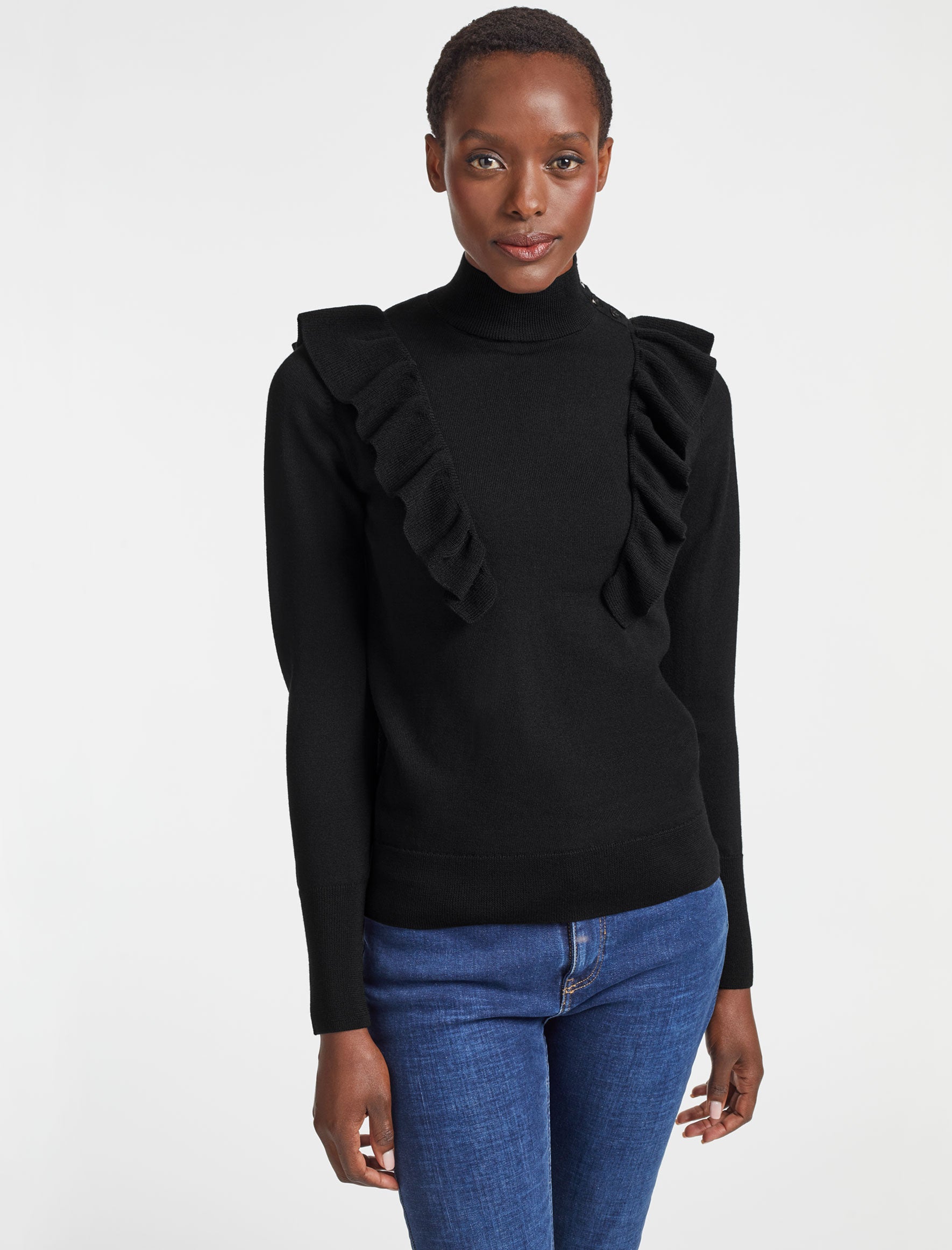 Cefinn Loulou Wool Jumper - Black