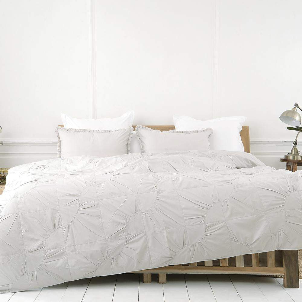 Ruched Duvet Cover Set Homedoorsy