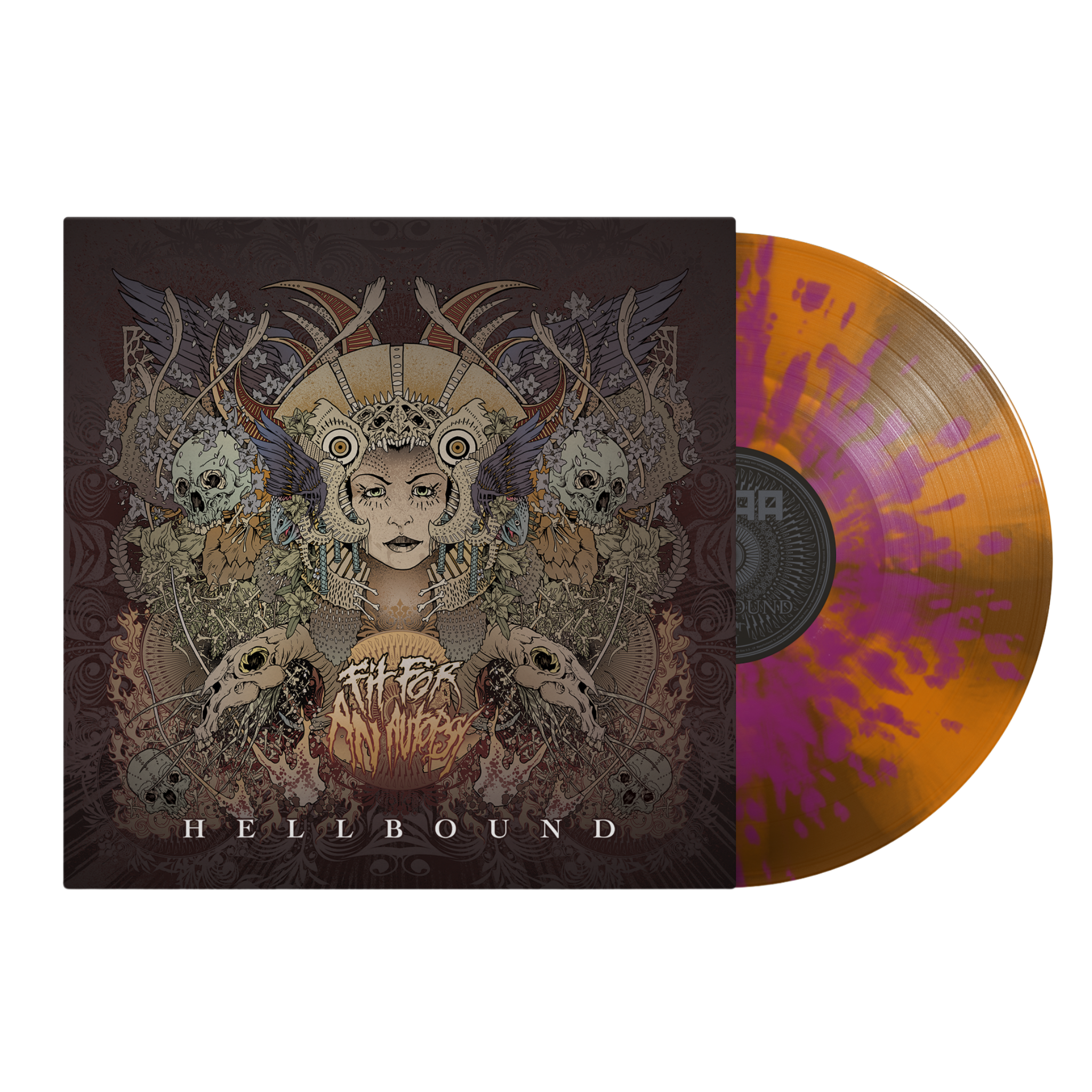 Hellbound Pinwheel Splatter Vinyl - Fit For An Autopsy product image