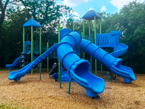 Playground Before and After