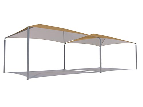 Commercial Shade Structures - Joined Shade