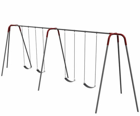 Playground Swing Set with 4 swings