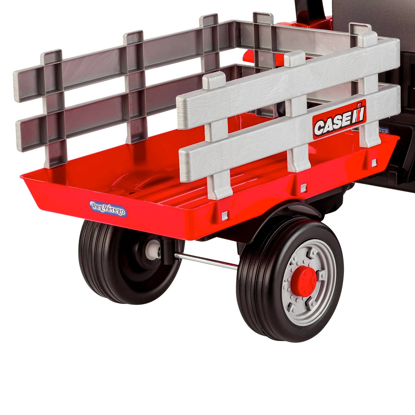 peg perego case ih tractor and trailer