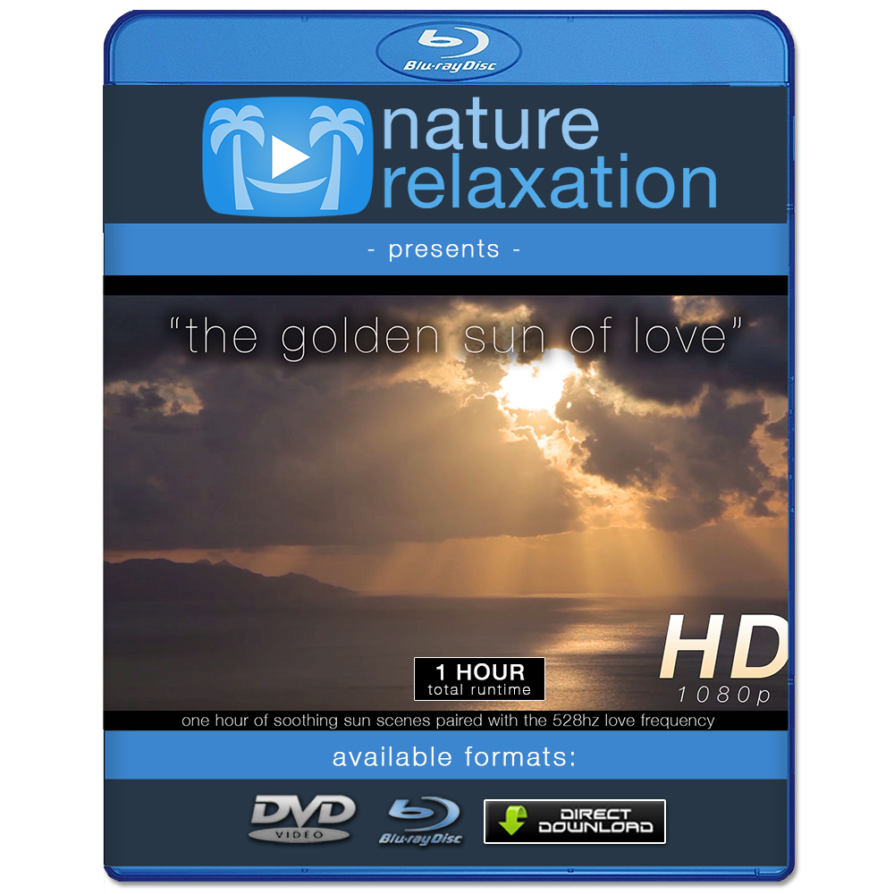 The Golden Sun Of Love 528 Hz Love Frequency 1 Hour Meditation Video Nature Relaxation Films By David Huting