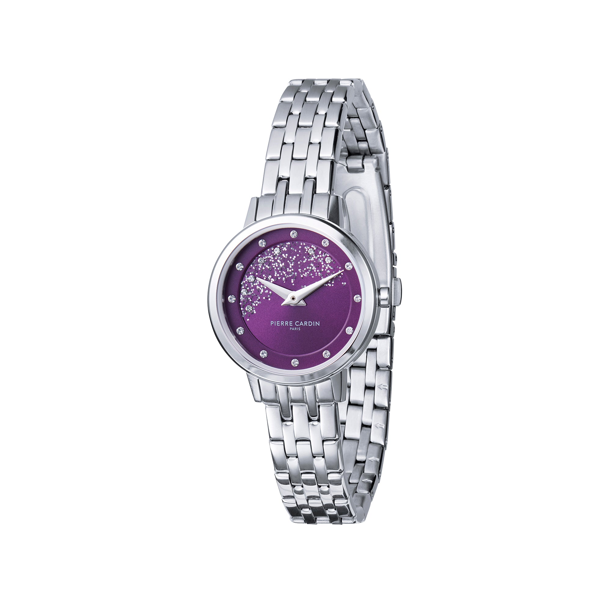 Goutte d'Or Lustre Ladies Stainless Steel Watch with Pale Pink Dial –  Pierre Cardin Watches