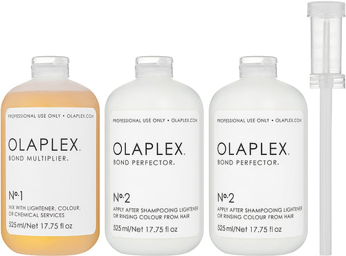 本物新品保証】 サロンキット【 Olaplex 525ml No.1x1、No.2x2 】 Kit