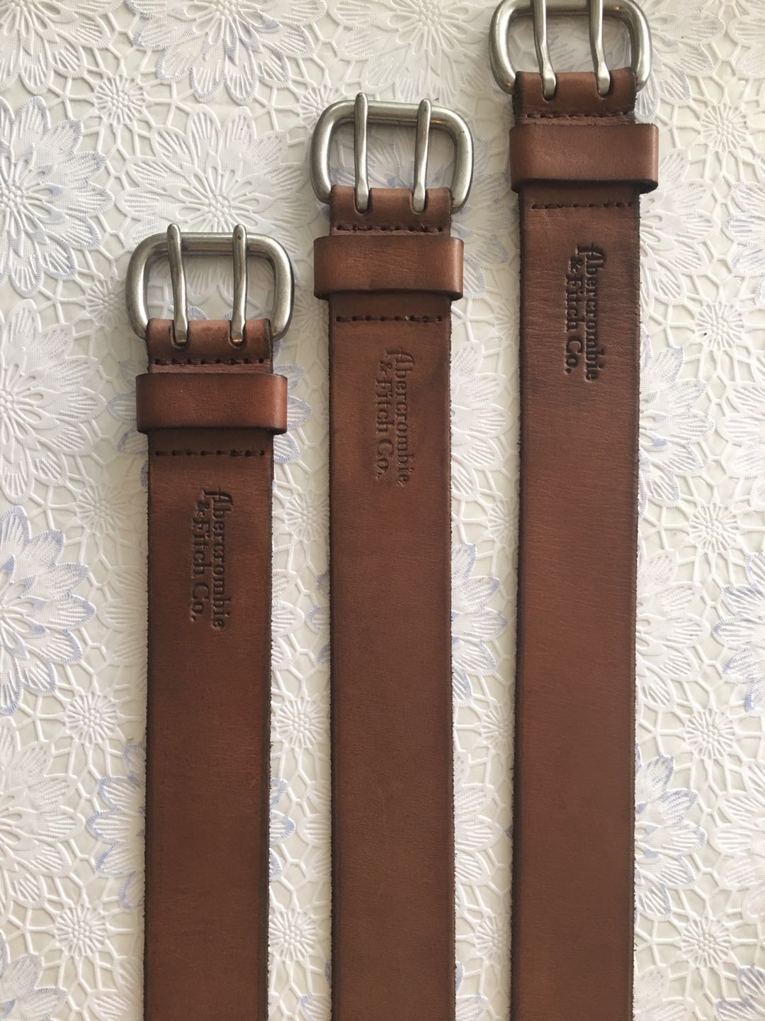 abercrombie and fitch leather belt