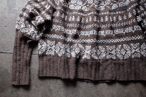 Stitch Exchange: The Twigs Sweater + AVFKW Flock Yarn