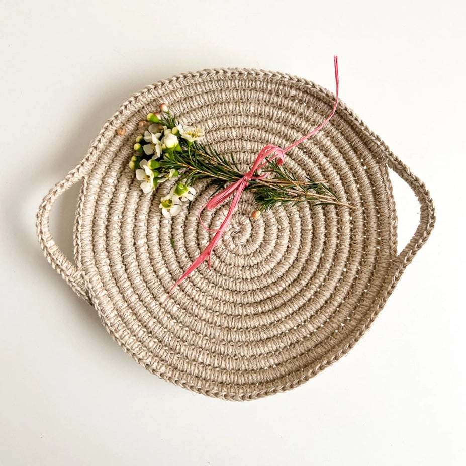 Flax & Twine Weaving Kit Adeline Linen Dish - The Websters