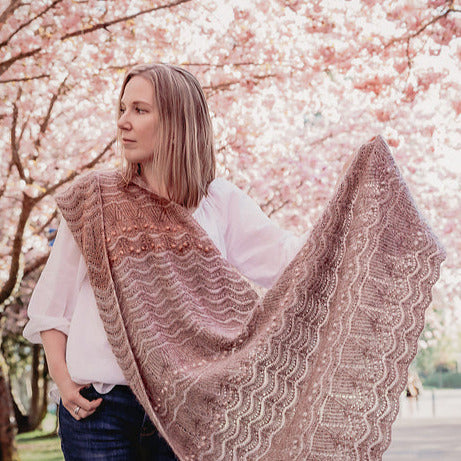 Pressed Flowers Shawl Bundle – EWE fine fiber goods