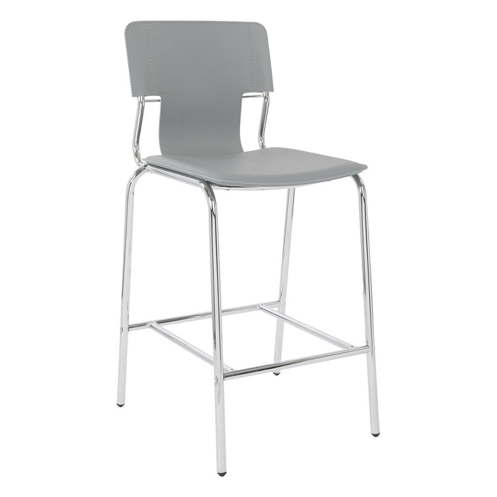 Ave Six Dorc262 Gy Dorado Counter Stool 2 Ctn In Grey