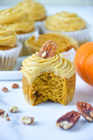 Pumpkin cakes made with ACV